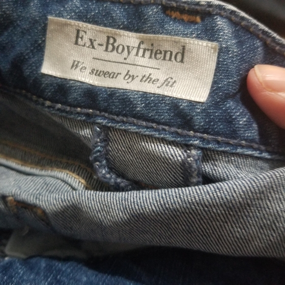 Torrid Distressed Ex Boyfriend Jeans Size 30 - Picture 6 of 6